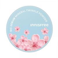 【イニスフリー楽天公式】ベストセラーパウダーに血色感プラス&桜の香りの限定品が登場★ノーセバム ミネラルパウダー トゥインクルパウダー