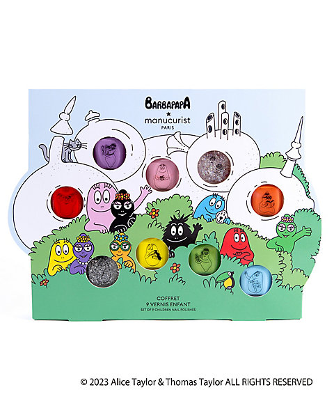 キッズ ネイルカラー バーバパパファミリー コフレ