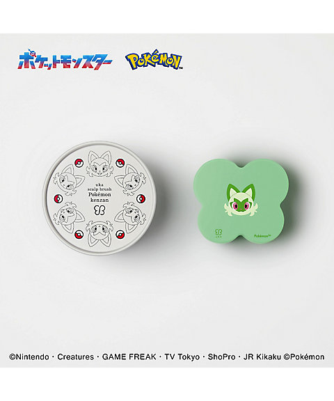 スカルプブラシ ポケモンケンザン ニャオハ