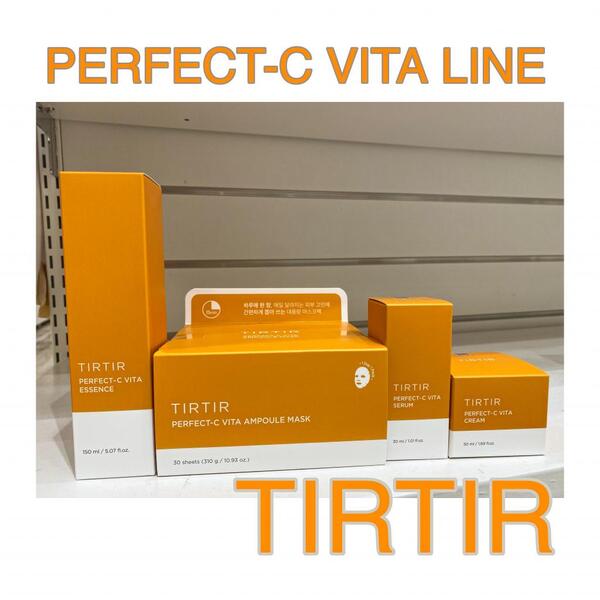 英国産純ビタミンCでスキンケア!TIRTIRの「PERFECT-C VITA LINE」登場✨✨✨✨✨
