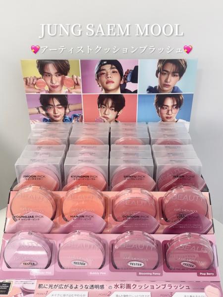 【JUNGSAEMMOOL】💗アーティストクッションブラッシュ💗