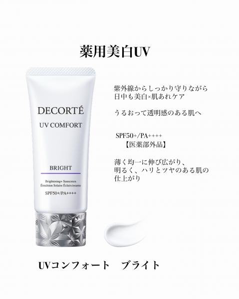 DECORTÉ、初の美白UV